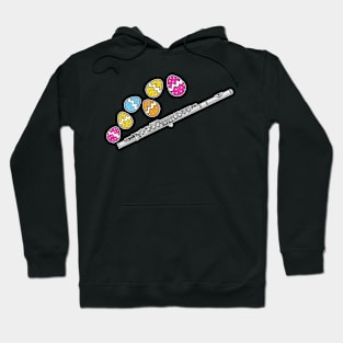 Easter Flute Flutist Woodwind Musician Hoodie